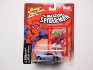 MARVEL AMAZING SPIDERMAN 1968 CHEVROLET CAMARO SS DIE-CAST CAR JOHNNY LIGHTNING - Picture 1 of 3
