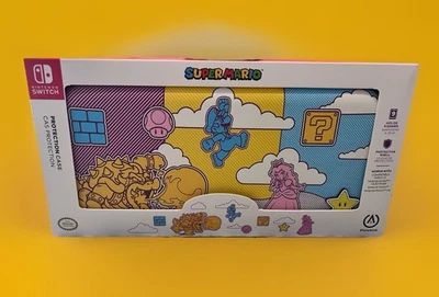 NUEVO Nintendo Switch Lite Oled Super Mario Mushroom Kingdom Estuche Rígido Delgado de Viaje Foto 1 de 4
