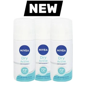 Nivea Deo Spray Damen Reisegröße Dry Active 72h 3x 35ml (€ 85,62/ L)  SALE - Bild 1 von 8