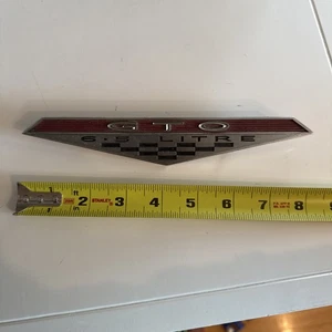 NEW 6.5 LITRE GTO Front Fender Emblem / For 1964-1968 6.5L Liter Badge USA-MADE - Picture 1 of 3