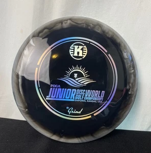 PDGA Disc Golf Championships Guld Kastaplast K1 Grind Black 173g Brand New Rare - Picture 1 of 8
