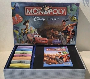 Monopoly Disney Pixar von Parker, Hasbro Gesellschaftsspiel, 2007, vollständig - Bild 1 von 17