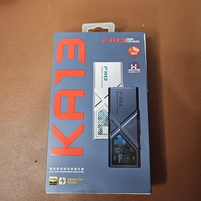 FiiO KA13 DAC HiFi Lossless Balanced DSD256 Decoding Headphone Amp (Silver) - Image 1 of 4