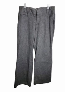 Dockers Pantalone Donna Grigio Vestito Taglia 10 | Gamba Dritta Business Casual - Foto 1 di 9