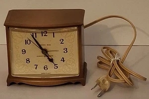 Vintage General Electric Kunststoff Holz 7280KA Uhr gebraucht - Bild 1 von 11