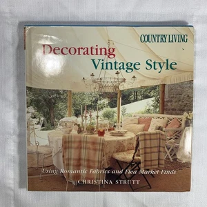 Decorating Vintage Style By Country Living VTG Hardback W/coverFlea Market Finds - Picture 1 of 4