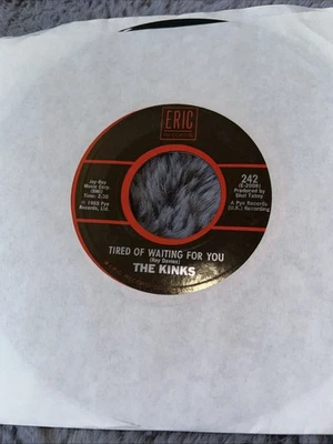 The Kinks Tired of Waiting for You/All Day and All of The Night  45rpm EX Foto 1 de 2