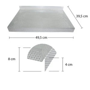 Kaminrost 50x40cm Feuerrost Ascherost Ofenrost Brennrost Kamingrill Kohlerost - Bild 1 von 2