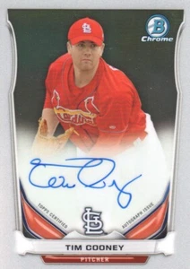 A7638- 2014 Bowman Chrome Prospect Autographs #BCAPTC Tim Cooney Auto - NM-MT - Picture 1 of 2
