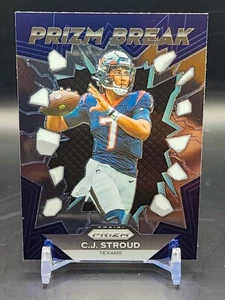 2023 Panini Prizm CJ Stroud Prizm Break Rookie Insert #PB-6 Texans - Picture 1 of 2