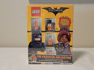 DK Lego Batman Movie The Essential Collection Hardcover Book + Minifigure Sealed