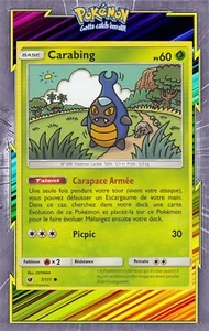 Carabing - SL4:Invasion Carmin - 7/111 - Carte Pokemon Neuve Française - Picture 1 of 1