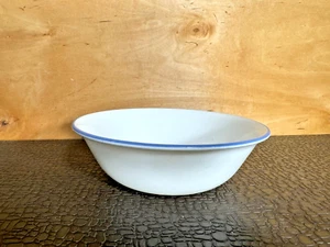 Corelle "Blue Line Rim" Cereal Bowl  6-1/4" - Picture 1 of 3