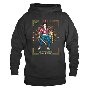 EL VALIENTE LOTERIA CARD GRAPHIC HOODIE - Bild 1 von 10
