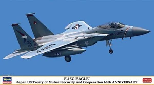 Hasegawa 1/72 US Air Force F-15C Eagle Japan-US Security Treaty 60th Annive - Picture 1 of 3