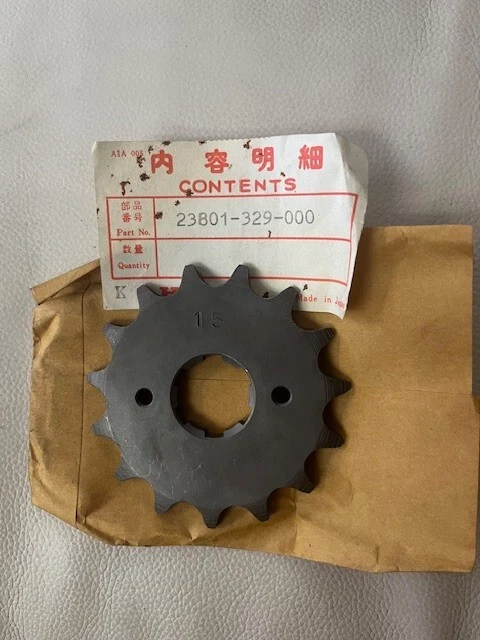 OEM HONDA FRONT SPROCKET 23801-329-000 SL230S XL250 XL250K - image 1 of 1