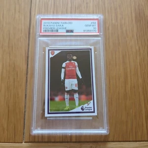 PSA 10 Bukayo Saka Rookie Card 2019 Panini Tabloid Gem Mint Arsenal Sticker #64 - Picture 1 of 4