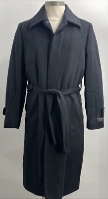 Franco Palino Collezione Girl Wool Poly Blend Belt Black Peacoat Size 8 ~ASC-727 - Image 1 of 4