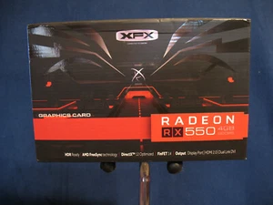 AMD Radeon RX 550 4 GB GDDR5 PCI Express x16 Desktop Video Card - Picture 1 of 5