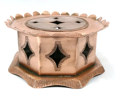 Art déco Stövchen signiert ca. 1920 Rechaud - Bild 1 von 4