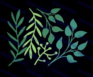 🌿 Großes 5er Set Blätter Metall Stanzformen, Vegetation, Karten basteln 🌿 H3 - Bild 1 von 4