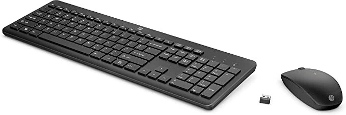 Wireless HP Keyboard And Mouse - Image 1 of 1