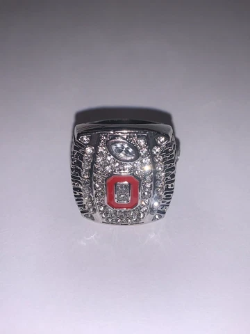 2014 Ohio State National Championship Replica Souvenir Player Ring Size 10.5 Cover