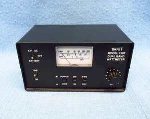 Ten Tec 1202 Dual Band Power / SWR Meter - HF/VHF 200 Watts – Tested & Working - Zdjęcie 1 z 10