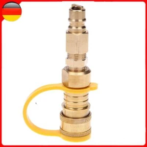 3/8 Zoll natürliches Propangas-Schlauchstopfen-Set, Schnellkupplung für Grill - Bild 1 von 7