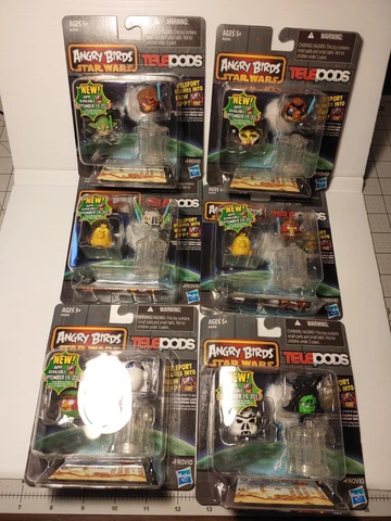 Angry Birds Star Wars Telepods New in Sealed 2 pack 2013 Cover