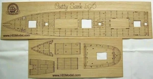 Revell Cutty Sark 1:96 - cubierta de barco cortada con láser para modelo - Imagen 1 de 16