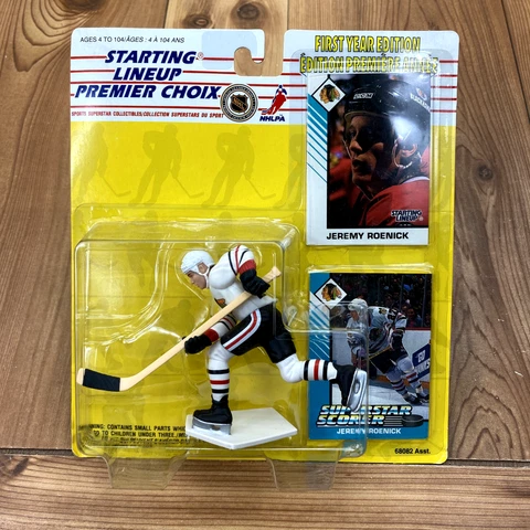 Starting Lineup 1993 Jeremy Roenick Chicago Blackhawk NHL Action Figure Cover