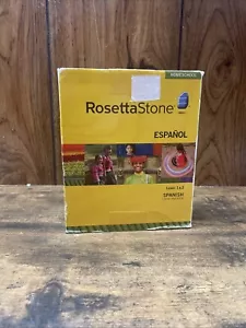 Rosetta Stone Español Spanish Latin America Level 1 Used Compatible PC MAC - Picture 1 of 5