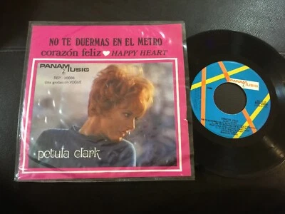 PETULA CLARK No Te Duermas En El Metro 1969 MEXICO 7" EP Pop Rock    - Image 1 of 4