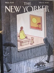NEW YORKER MAGAZINE FEBRUARY 10, 2025 - "Winter Sun" - Picture 1 of 2