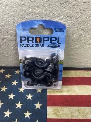Shoreline Marine Propel Paddle Gear Kayak Nylon Eye Straps 6-Pack w/Hardware