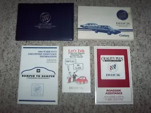 1994 Buick Century Sedan Wagon Owner Manual User Guide Set Custom Special - Bild 1 von 1