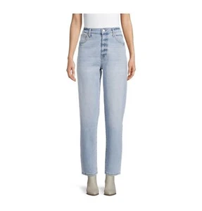 Celebrity Pink Womens Curvy High Rise Dad Jeans Denim Juniors Size 7 NWT - Afbeelding 1 van 7