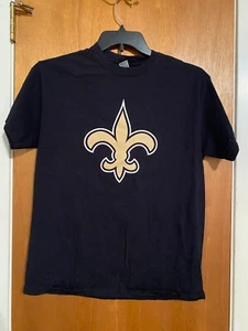 Official Chicken of New Orleans Saints Raisin Canes Crew black gold Tshirt sizeM - Picture 1 of 7