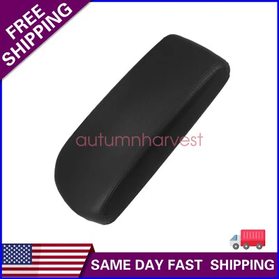 Cubierta de tapa apoyabrazos consola central de cuero negra para Nissan Altima 2016 2017 2018 Foto 1 de 4