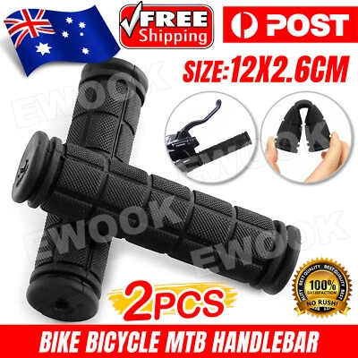 Rubber Grips for BMX MTB Cycle Road Mountain Bike Scooter Bicycle Handle bar - image 1 of 4