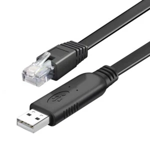 Cable adaptador serie RS232 convertidor 1,5 m 3 m 8P8C USB a RJ45 - Imagen 1 de 7