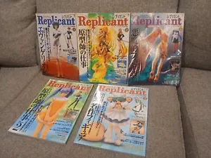 Replicant PVC Garage Kit Magazine (5) Book Japanese Anime Figure Book Lot Japan - Picture 1 of 15