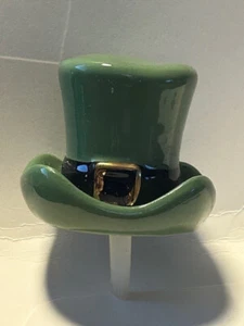 Nora Fleming Mini Spot o' Irish Hat Ceramic Platter Charm St. Patrick's Day A87 - Picture 1 of 1
