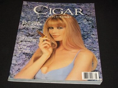 1997 AUGUST CIGAR AFICIONADO MAGAZINE - CLAUDIA SCHIFFER - L 8872 Foto 1 de 2