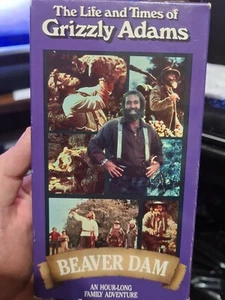 The Life and Times of Grizzly Adams - VHS Video Tape - Beaver Dam - Dan Haggerty - Picture 1 of 2