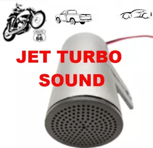 12V 5W JET PLANE TURBO-SOUND BACK-UP HORN/ALARM 2~WIRE HOOK-UP