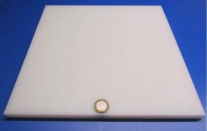 Foglio Nylon Fuso Naturale (1/2") .500" Spessore x 12" Larghezza x 12" Lunghezza - Foto 1 di 11