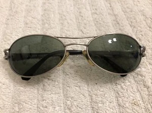 Lunettes de soleil aviateur authentiques GUESS GU5040 204-2 années 90 vintage argent 56[]18 125 - Photo 1/11