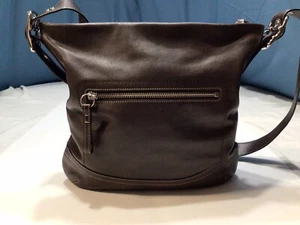 Vintage COACH 1414 Brown Leather Large Legacy Crossbody Purse - Picture 1 of 21